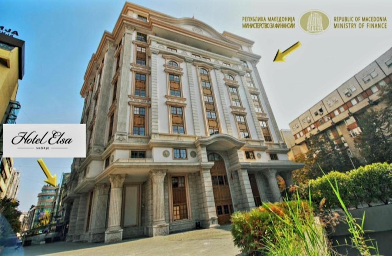 Hotel Elsa Skopje Exterior photo
